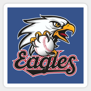 Eagles Baseball Logo Sticker